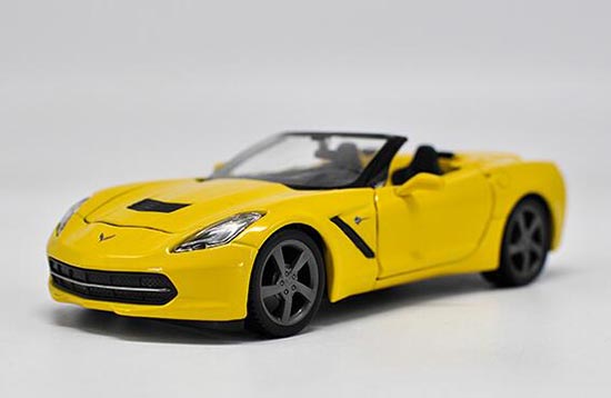 Diecast Chevrolet Corvette Stingray Model 1:24 Scale By Maisto