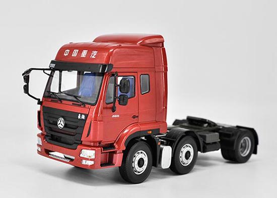 Diecast Sinotruk Hohan Tractor Unit Model Red 1:24 Scale