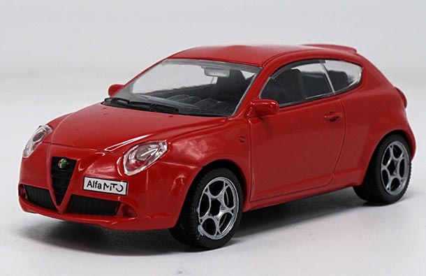 Diecast Alfa Romeo MiTo Model 1:43 Scale Red