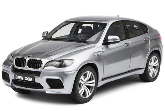 Diecast BMW X6 M Model 1:18 Red / Silver/ White By Kyosho