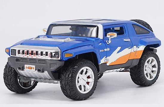 Diecast 2008 Hummer HX Model 1:24 Scale Blue By MaiSto