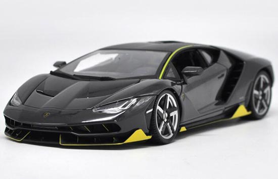 Diecast Lamborghini Centenario Model 1:18 Scale Black By MaiSto