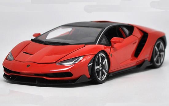 Diecast Lamborghini Centenario Model Red / Blue 1:18 By MaiSto