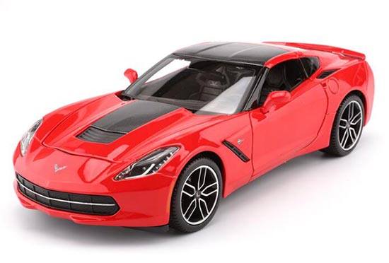 Diecast Chevrolet Corvette Stingray Z51 Model 1:18 By MaiSto