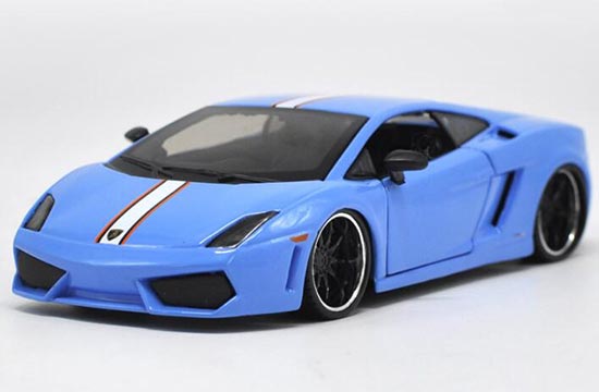Diecast Lamborghini Gallardo LP560-4 Model Blue 1:24 By MaiSto