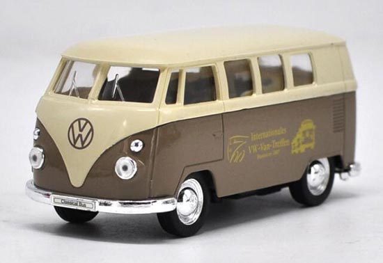 Diecast Volkswagen T1 Bus Toy 1:36 Scale By Welly