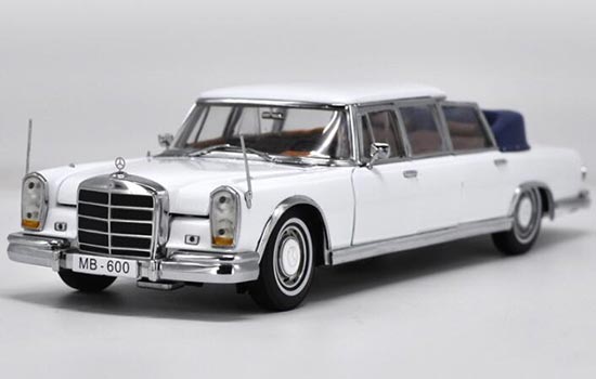 Diecast 1966 Mercedes Benz 600 Pullman Model 1:18 By Sunstar