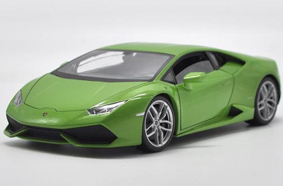 Diecast Lamborghini Huracan LP610-4 Model 1:18 Scale By Welly