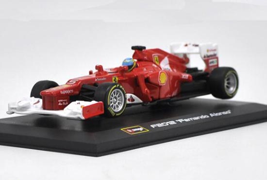 Diecast Ferrari F2012 Model NO.5 Red 1:32 Scale By Bburago