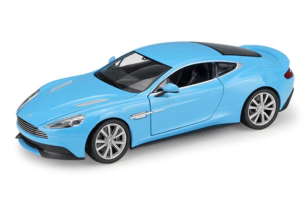 Diecast Aston Martin Vanquish Model 1:24 Scale By Welly