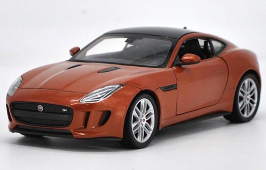 Diecast Jaguar F-Type Coupe Model 1:24 Scale By Welly