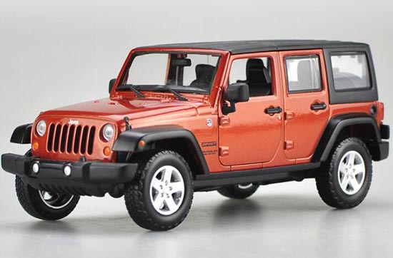 Diecast 2015 Jeep Wrangler Model 1:24 Scale By Maisto