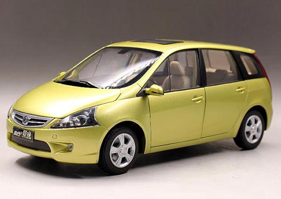 Diecast Dongfeng Joyear MPV Model 1:18 Scale Golden