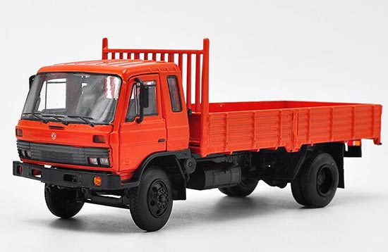 Diecast DongFeng EQ153 Truck Model 1:43 Scale Blue / Orange