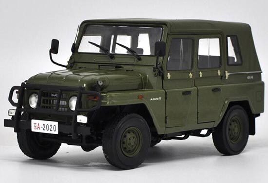 Diecast BAIC BJ2020VJ Model 1:18 Scale Army Green