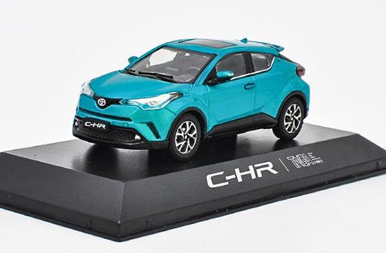 Diecast Toyota C-HR Model 1:43 Scale Blue / Red / Yellow / White