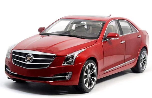 Diecast Cadillac ATS-L Model Red 1:18 Scale