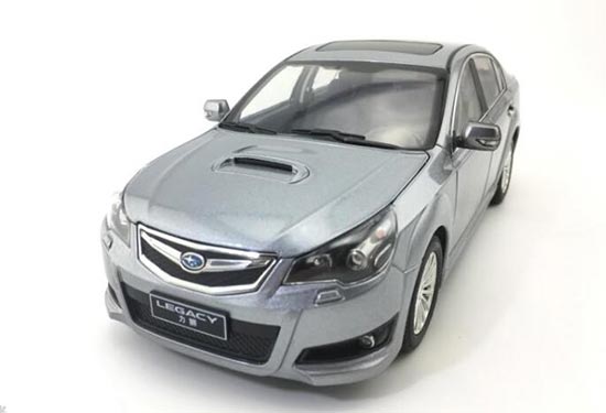 Diecast Subaru Legacy Model 1:18 Scale Silver