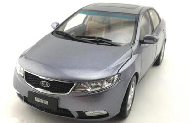 Diecast KIA Forte Model 1:18 Scale Gray