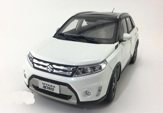 Diecast Suzuki Vitara SUV Model 1:18 Blue / White / Dark Green