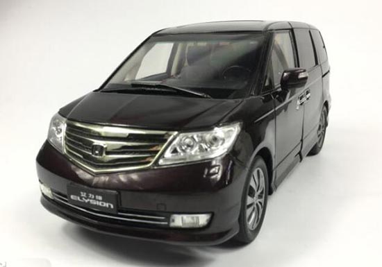 Diecast Honda Elysion MPV Model 1:18 Scale Deep Brown