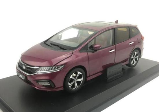 Diecast 2017 Honda Jade Model 1:18 Scale Purple