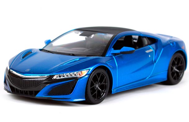 Diecast 2018 Acura NSX Model 1:24 Scale Red / Blue By MaiSto