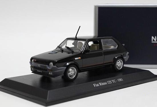 Diecast Fiat Ritmo 125 TC Model 1:43 Scale Black By NOREV