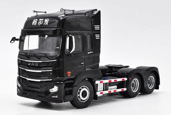 Diecast JAC Gallop A5 Tractor Unit Model 1:24 Scale Black / Red