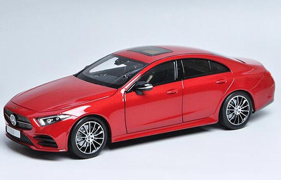 Diecast Mercedes Benz CLS-Class Model 1:18 Scale Red