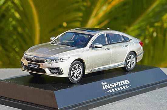 Diecast Honda Inspire Sport Hybrid Model 1:43 Scale Champagne