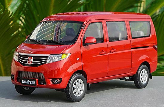 Diecast 2011 Chana Taurustar Van Model 1:18 Scale Red