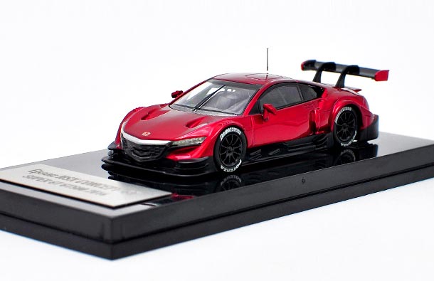 Diecast Acura NSX Concept Super GT500 Model 1:64 Scale Red