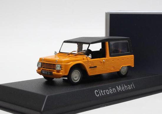 Diecast Citroen Mehari Model 1:43 Scale Orange By Norev