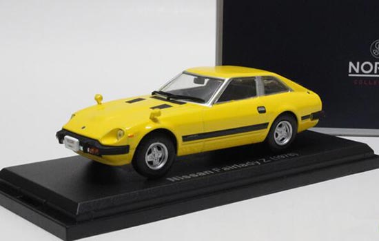 Diecast Nissan Fairlady 280Z Model 1:43 Scale Yellow By Norev