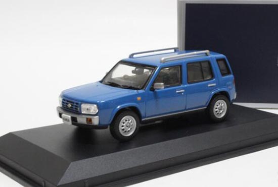 Diecast Nissan Rasheen Type SUV Model 1:43 Scale Blue By Norev