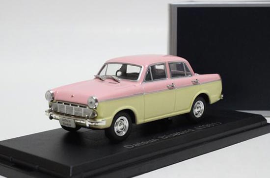 Diecast Datsun Bluebird Model 1:43 Scale Pink By Norev