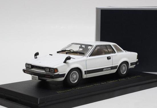 Diecast Nissan Silvia ZSE-X 1979 Model White 1:43 By Norev