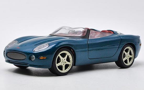 Diecast Jaguar XK180 Model Deep Blue 1:24 Scale By MaiSto