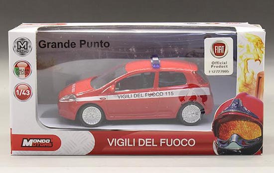 fiat punto diecast model