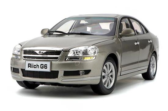 Diecast Chery Riich G6 Model Gray 1:18 Scale