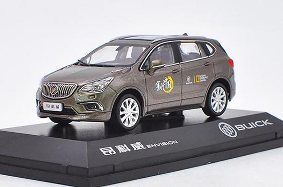 Diecast Buick Envision SUV Model 1:43 Scale Brown
