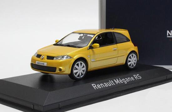 Diecast Renault Megane RS Model 1:43 Scale Golden By NOREV