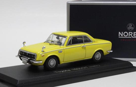 Diecast 1967 Toyota 1600GT Model 1:43 Scale Yellow By NOREV