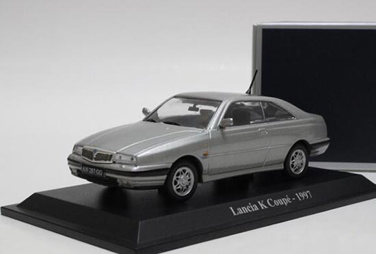 Diecast 1997 Lancia K Coupe Model Silver 1:43 Scale By Norev