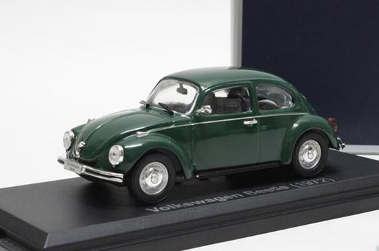 Diecast 1972 Volkswagen Beetle Model Green 1:43 Scale By Norev
