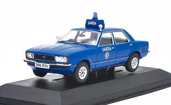 Diecast Ford Cortina MK4 Model 1:43 Scale Blue By Corgi