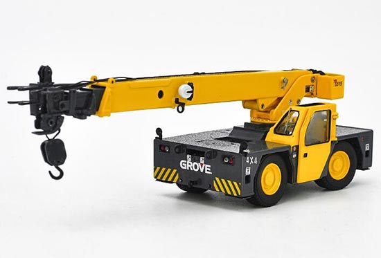 Diecast Grove Crane Model 1:50 Scale Yellow