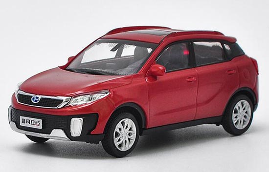 ABS Changhe Q35 SUV Model 1:43 Scale Red