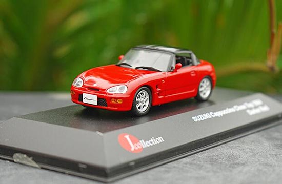 Diecast Suzuki Cappuccino Model 1:43 Scale Red By J-collection